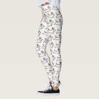 Cute Jack Russell Terrier Cartoon Dogs Pattern