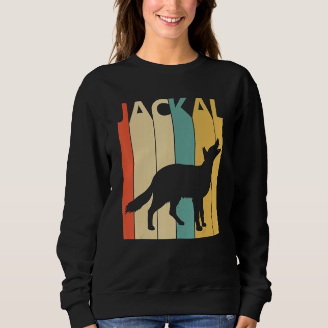 Cute Jackal Animal Sweatshirt (Front)