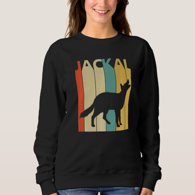 Cute Jackal Animal   Sweatshirt (Front)