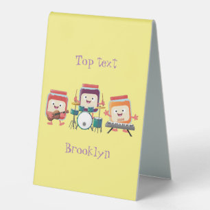 Cute jam session cartoon musician humour