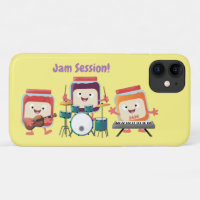 Cute jam session cartoon musician humour