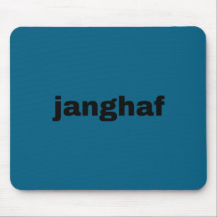 Cute Janghaf Meme Gift Long Sleeve Mouse Mat