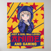 Cute Japan Anime And Gaming Kawaii Neko Girl