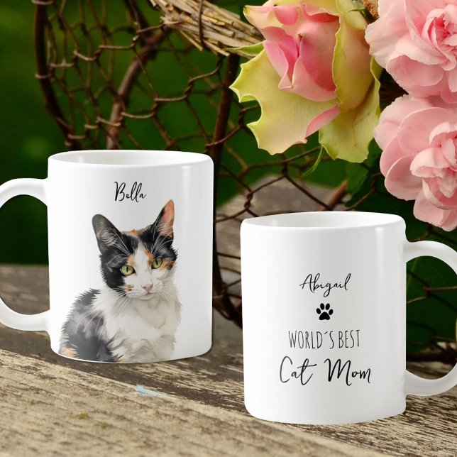 Cute Japanese Bobtail Cat Custom Best Mum / Dad  Coffee Mug (Creator Uploaded)