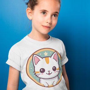 Cute Japanese Cat Kawaii Kitten T-Shirt