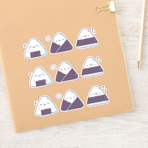 Cute Japanese Food Onigiri Rice Balls Funny