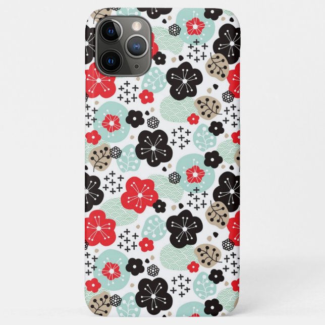 Cute Japanese patterns design Case-Mate iPhone Case (Back)