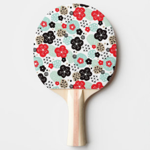 Cute Japanese patterns design Ping Pong Paddle