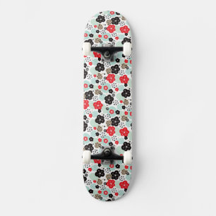 Cute Japanese patterns design Skateboard