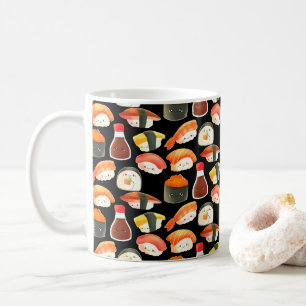 Cute Japanese Sushi Coffee Mug