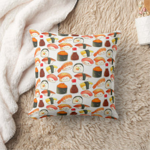 Cute Japanese Sushi Cushion