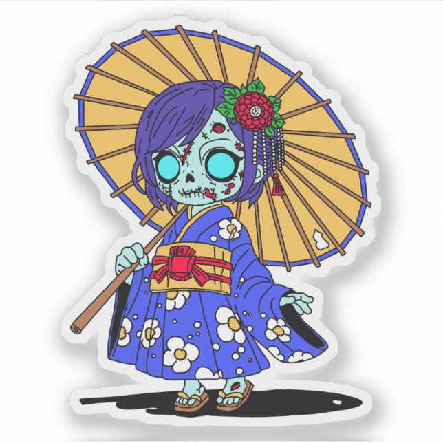 Cute Japanese Zombie (Front)