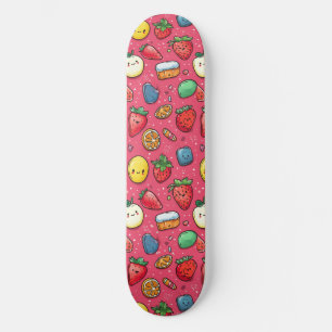 Cute Japapese Anime Pattern Skateboard