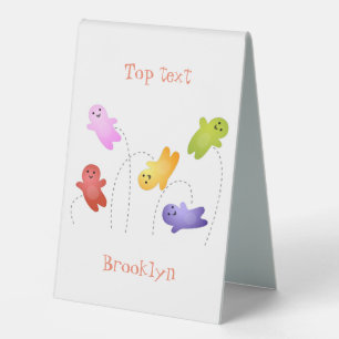 Cute jelly babies candy sweets cartoon