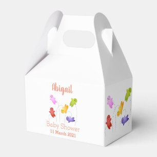 Cute jelly babies candy sweets cartoon favour box
