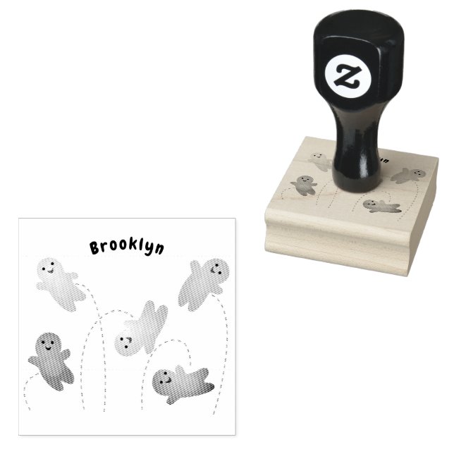 Cute jelly babies candy sweets cartoon rubber stam rubber stamp (Stamped)