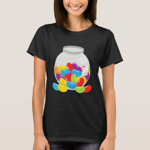 Cute Jelly Bean Candy National Beans Day Easter T-Shirt