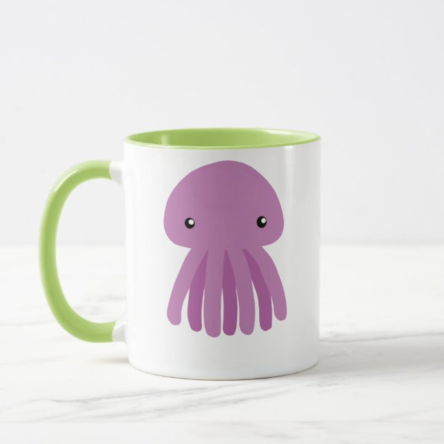 Cute Jellyfish Coffee Cup (Left)