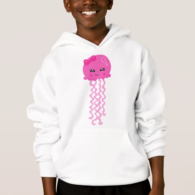 Cute Jellyfish, Little Jellyfish, Pink Jellyfish (Front)