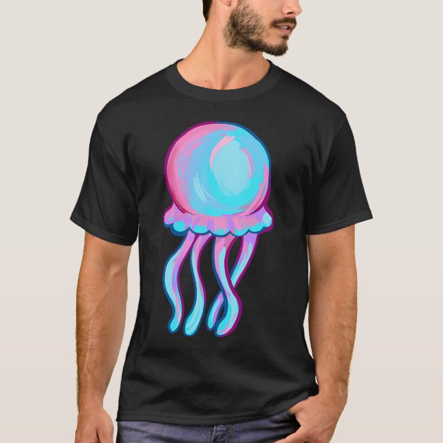 cute jellyfish T-Shirt (Front)