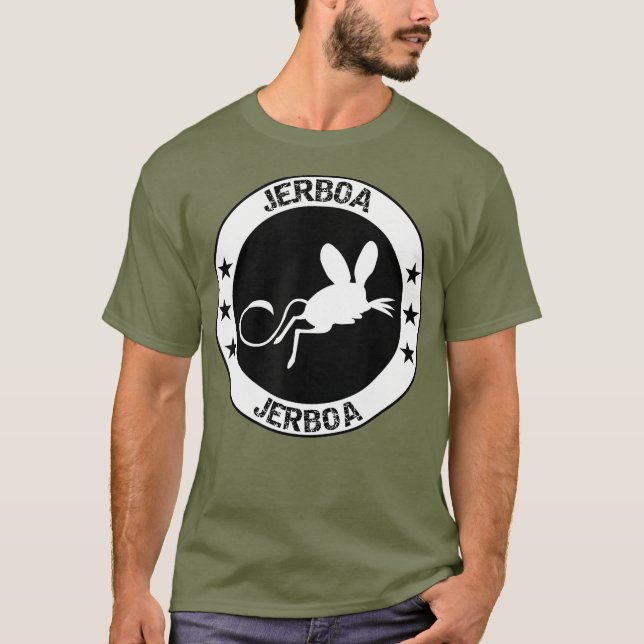 Cute Jerboa - Mouse Hamster Sand Rat Mini T-Shirt (Front)