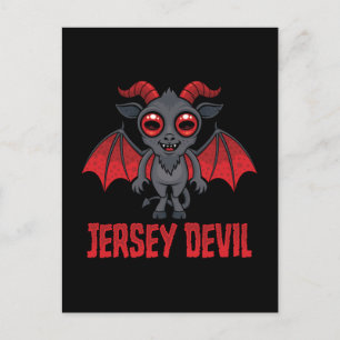 Cute Jersey Devil of the Pine Barrens Postcard