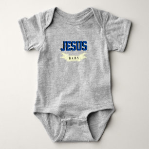 Cute Jesus Baby Bodysuit