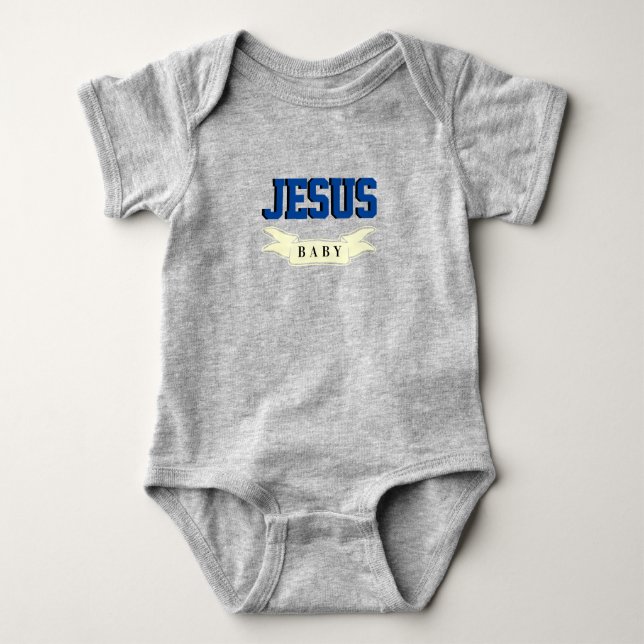 Cute Jesus  Baby Bodysuit (Front)