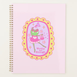 Cute Jolly Frog - Worthy and Enough Planner