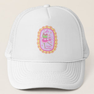 Cute Jolly Frog - Worthy and Enough Trucker Hat