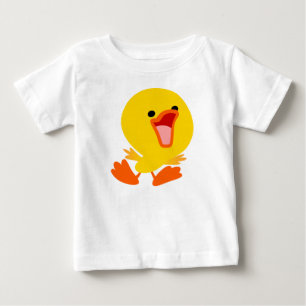Cute Joyous Cartoon Duckling Baby T-Shirt