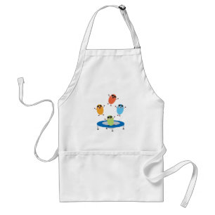 Cute Jumping Candy Beans Wearing Sunglasses Standard Apron