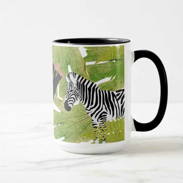 Cute Jungle Animals Safari Boy | Girl  Mug (Right)