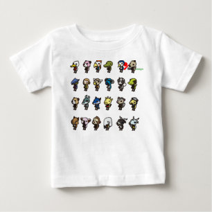 Cute Jungle & Forest Animals Personalised Baby T-S T-Shirt