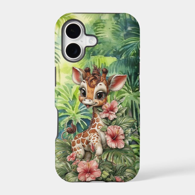 Cute Jungle giraffe lovers  (Back)