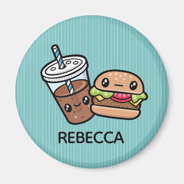 Cute Junk Food magnet (Front)