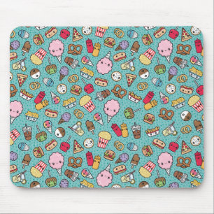 Cute Junk Food Mouse Mat