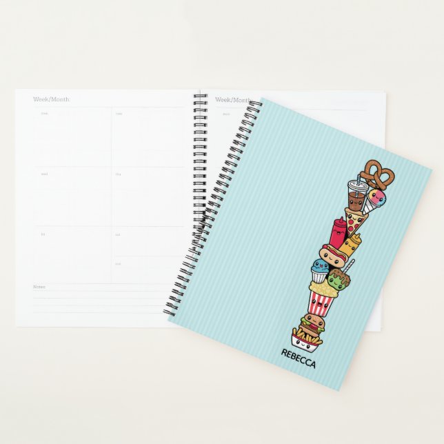 Cute Junk Food planner (Display)