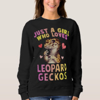 Cute Just A Girl Who Loves Leopard Geckos Lizard R