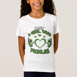 Cute just girl loves pickles T-Shirt