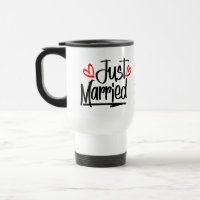 Cute Just Married Wedding Newlywed Bride MRS