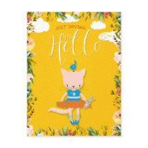 Cute Just Saying Hello You