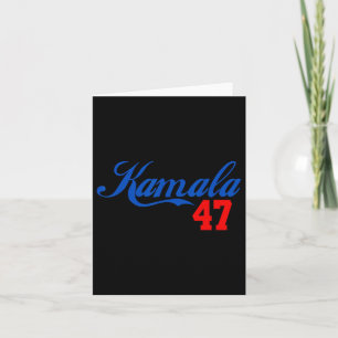 Cute Kamala Harris 47 Th President Usa America 202 Card