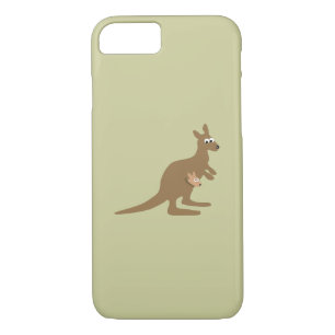 Cute Kangaroo and Joey iPhone 8/7 Case