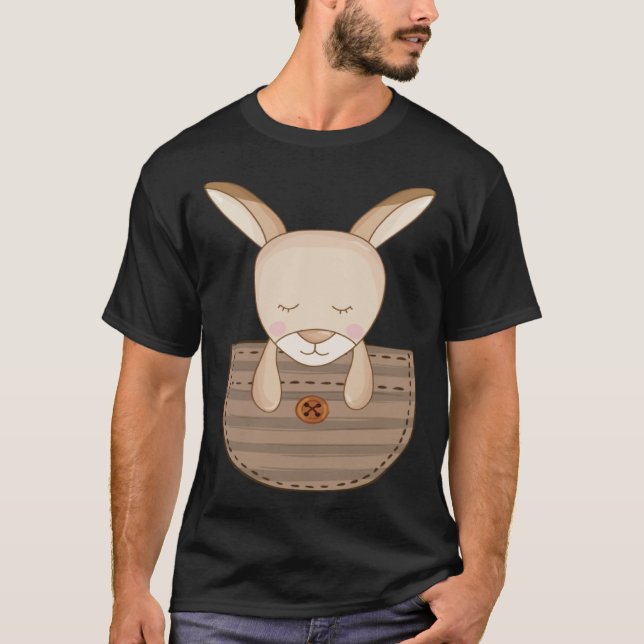 Cute Kangaroo Bag I Kangaroos Animal Friend Marsup T-Shirt (Front)