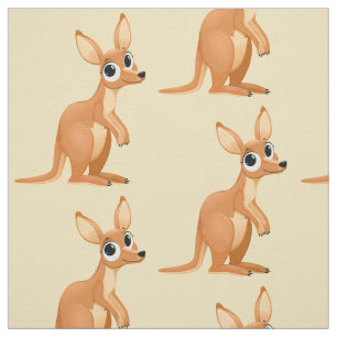 Cute Kangaroo fabric