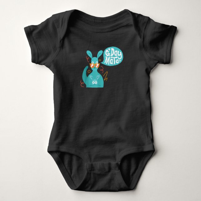 Cute Kangaroo GDay Mate | Gift Tee For Australian (Front)