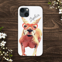 Cute Kangaroo Girls Funny Animal