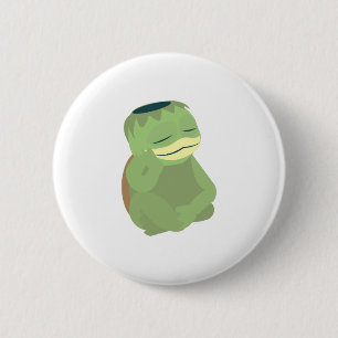 Cute Kappa 6 Cm Round Badge
