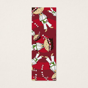 Cute Karate Boy Bookmark